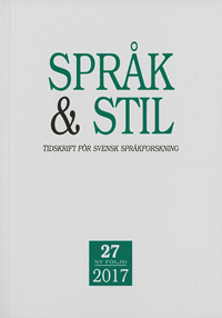 Språk och stil 27 2017