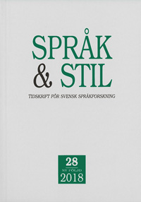 Språk och stil 28 2018