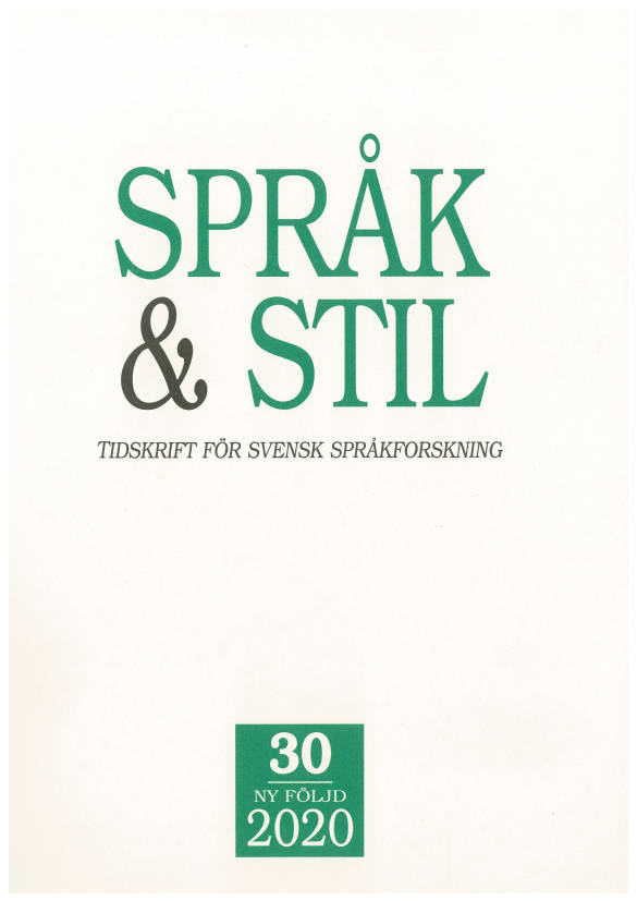 Språk och stil 30 2020