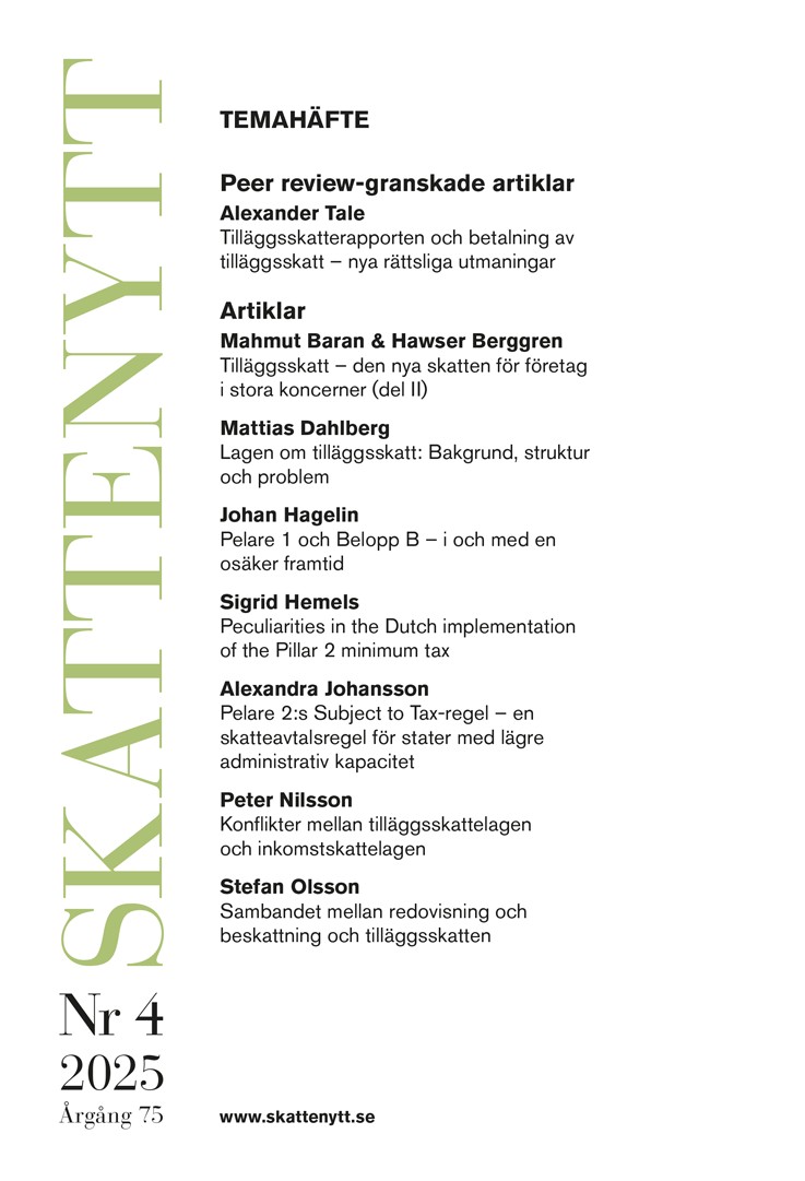 Skattenytt Nr 4 2025