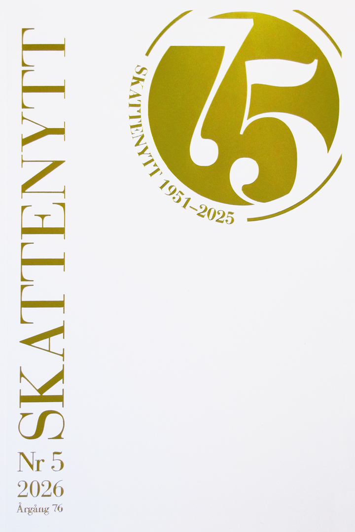 Skattenytt Nr 5 2026